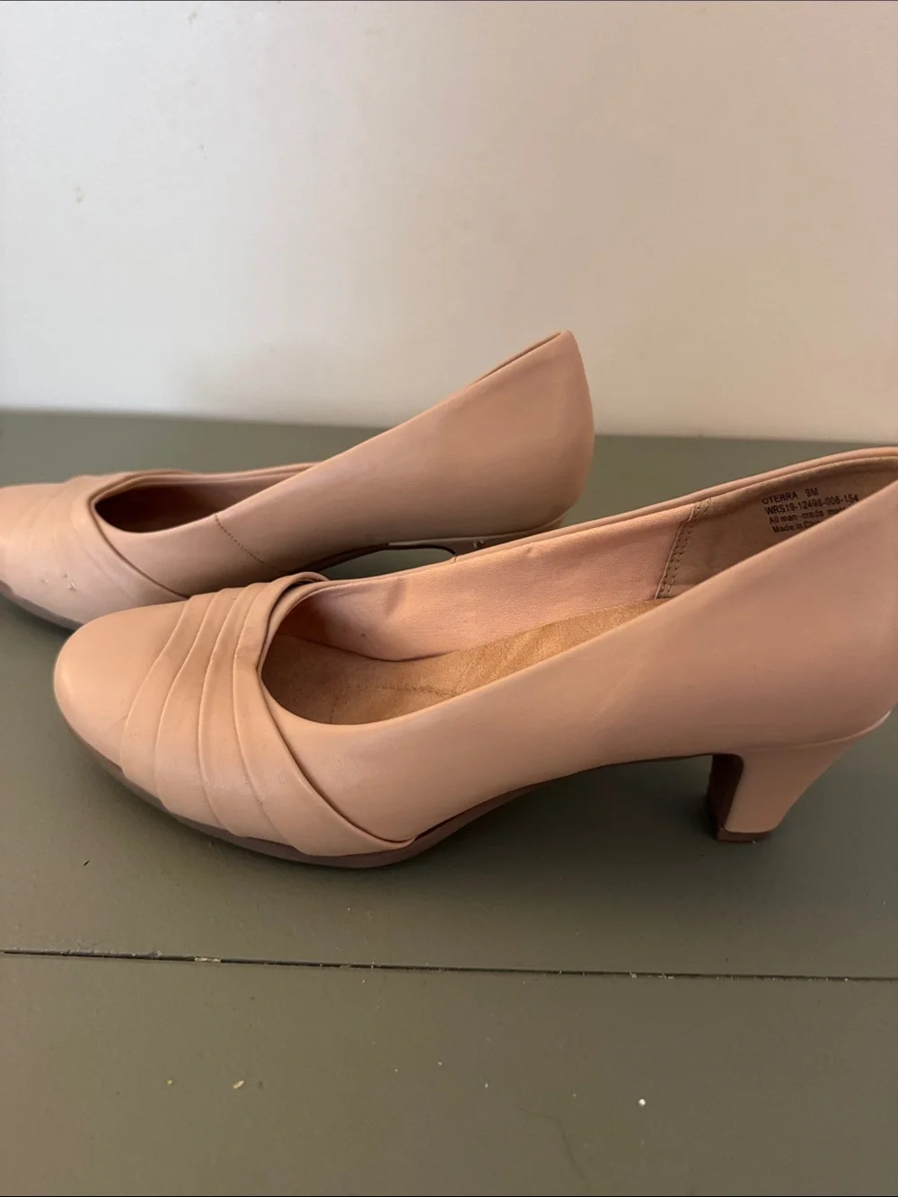 Soft Nude Pink Low Heel Kim Rogers Pumps
